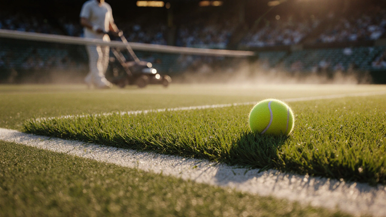 Co se používá při hře ve Wimbledonu? Povrch, rakety a další vybavení