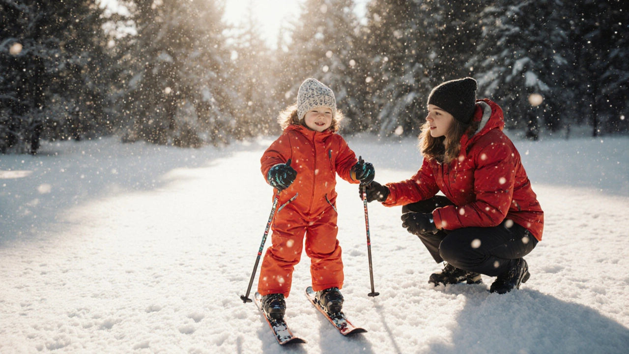 Kdy začít děti učit lyžovat? Nejlepší věk a tipy pro první lyže