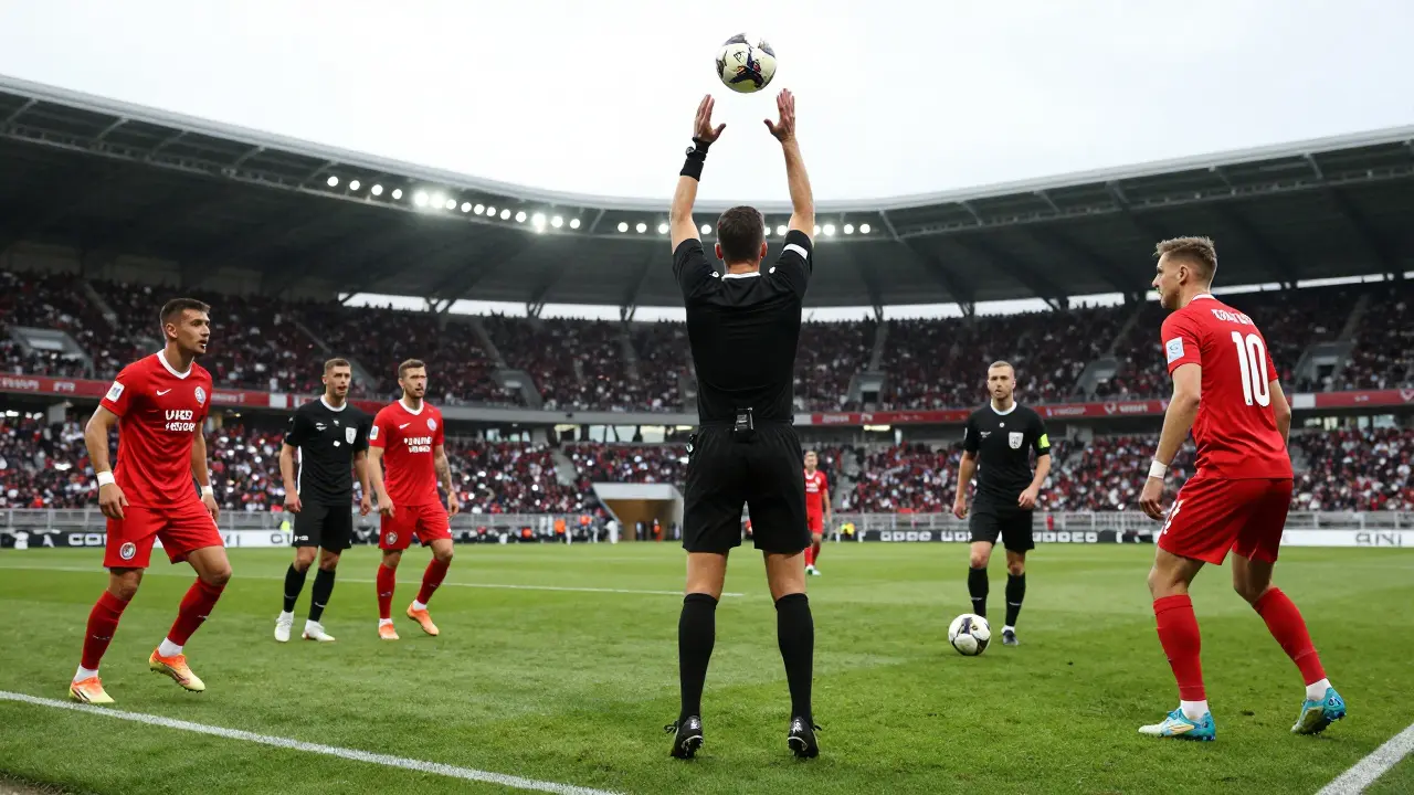 Co je to volný nepřímý kop v fotbale?