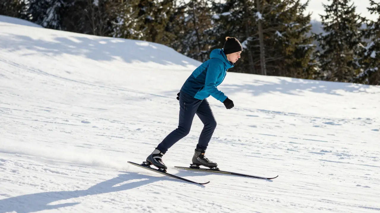 Jak se brzdí na běžkách: průvodce pro začátečníky a pokročilé