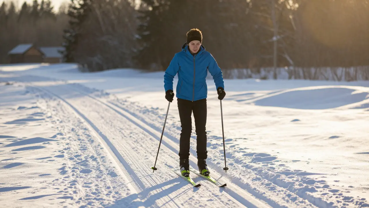 Jak se jezdí na běžkách: průvodce pro začátečníky