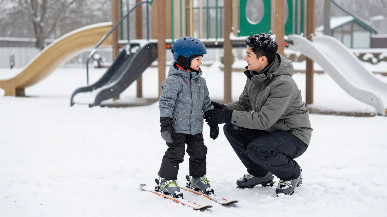 Jak učit děti lyžovat bez pluhu: praktický postup pro začátečníky