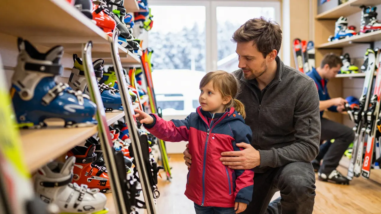 Jak vybrat lyže pro nejmenší: praktický průvodce pro rodiče