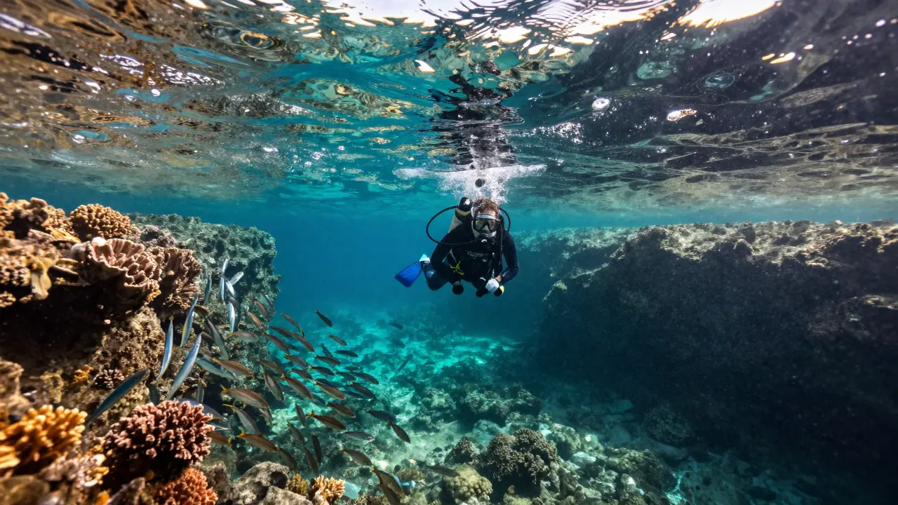 Kde nejvíc fouká na Krétě? Nejlepší místa pro potápění při větrných podmínkách
