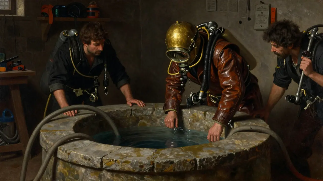 Kdo vynalezl potápěčský oblek? Původ a vývoj prvního potápěčského oděvu