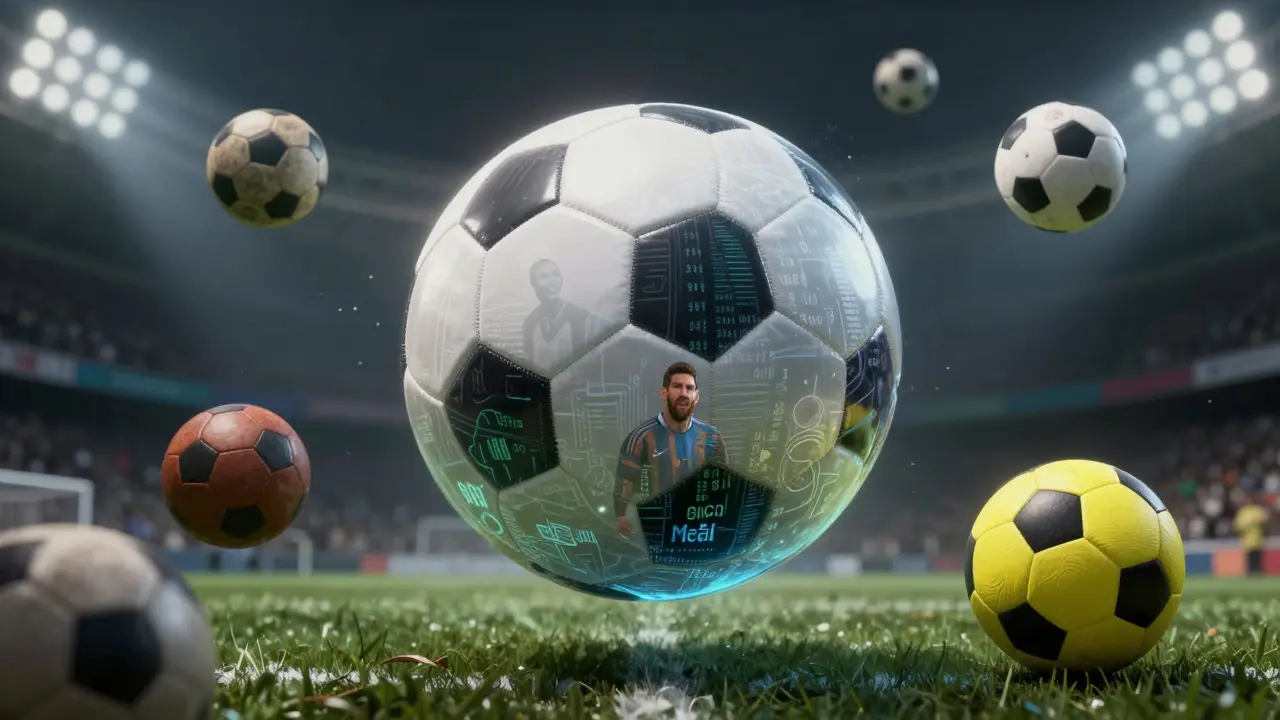 Konceptuální ilustrace statistického sporu o počet gólů ve fotbale
